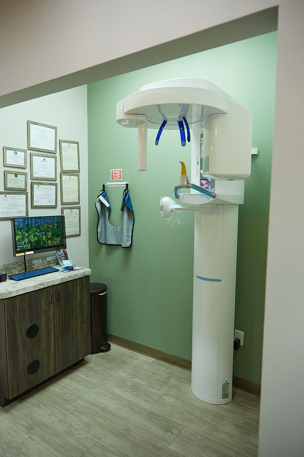 Garden Valley dentistry x-ray machine