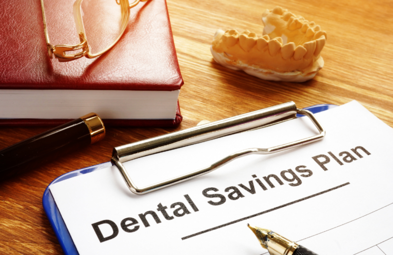 Sign up for a dental savings plan