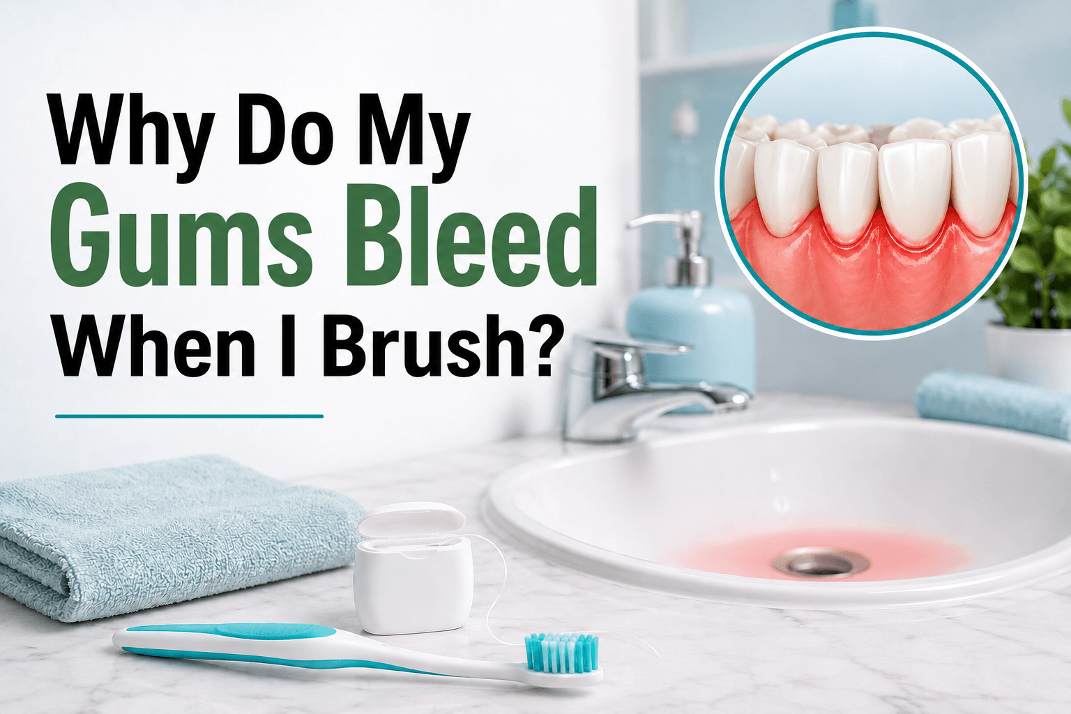 Why Do My Gums Bleed When I Brush?