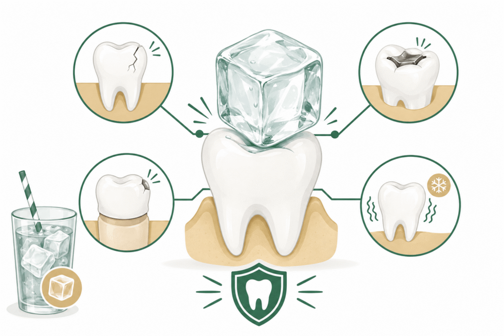 What Roanoke Patients Should Know about chewing ice